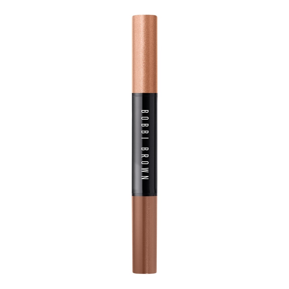 BOBBI BROWN NIB Dual-Ended Waterproof Cream Eyeshadow Stick - Golden Pink/Taupe
